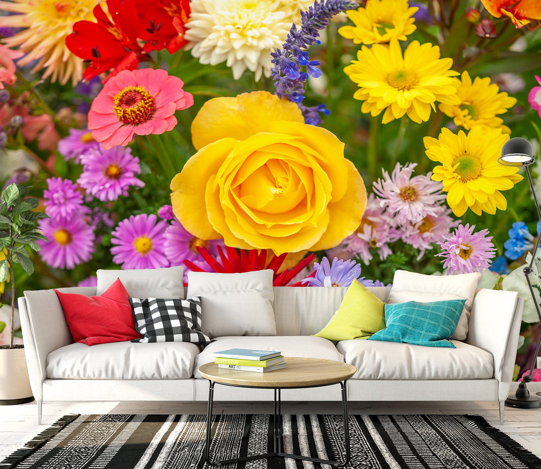 3D Beautiful Garden 6213 Assaf Frank Wall Mural Wall Murals