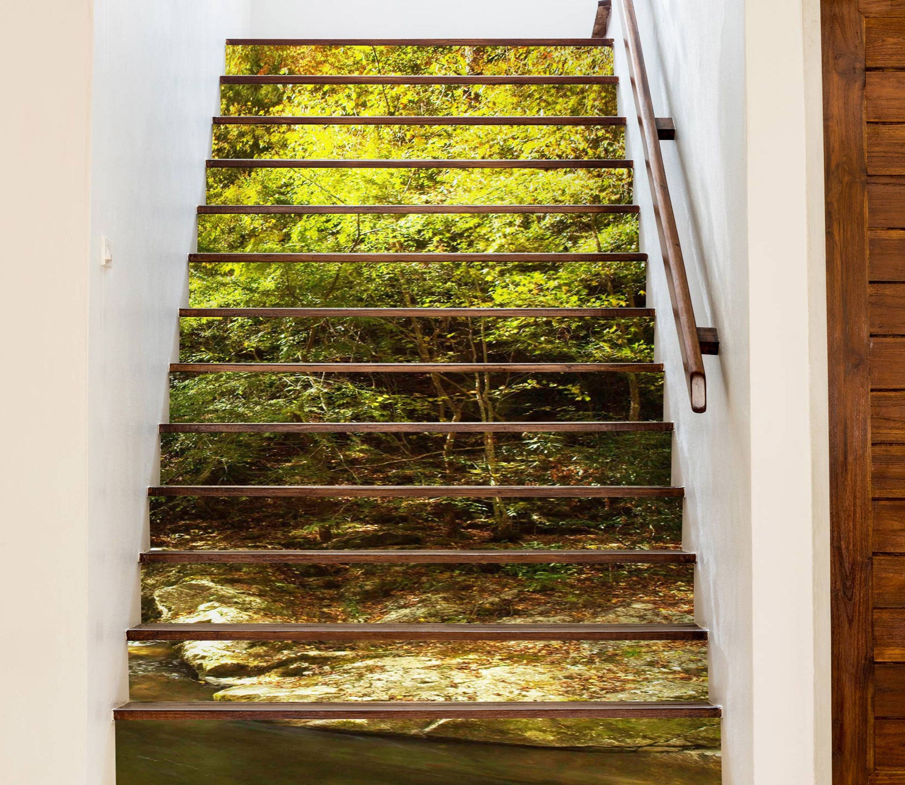 3D Grove Stream 101108 Kathy Barefield Stair Risers