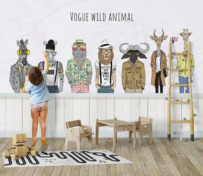 3D Animal 352 Wall Murals Wallpaper AJ Wallpaper 2 