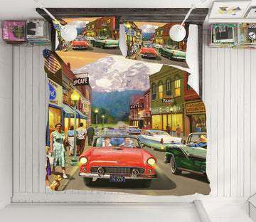 3D Street Color Cars 12540 Kevin Walsh Bedding Bed Pillowcases Quilt