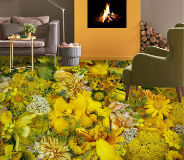 3D Full-bodied Flowers 477 Floor Mural  Wallpaper Murals Rug & Mat Print Epoxy waterproof bath floor