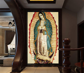 3D Pious Woman 1621 Wall Murals