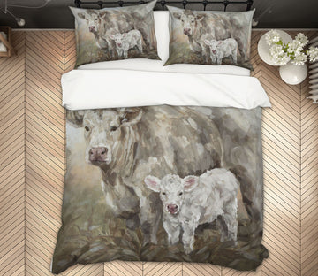 3D Cute Cow 040 Debi Coules Bedding Bed Pillowcases Quilt