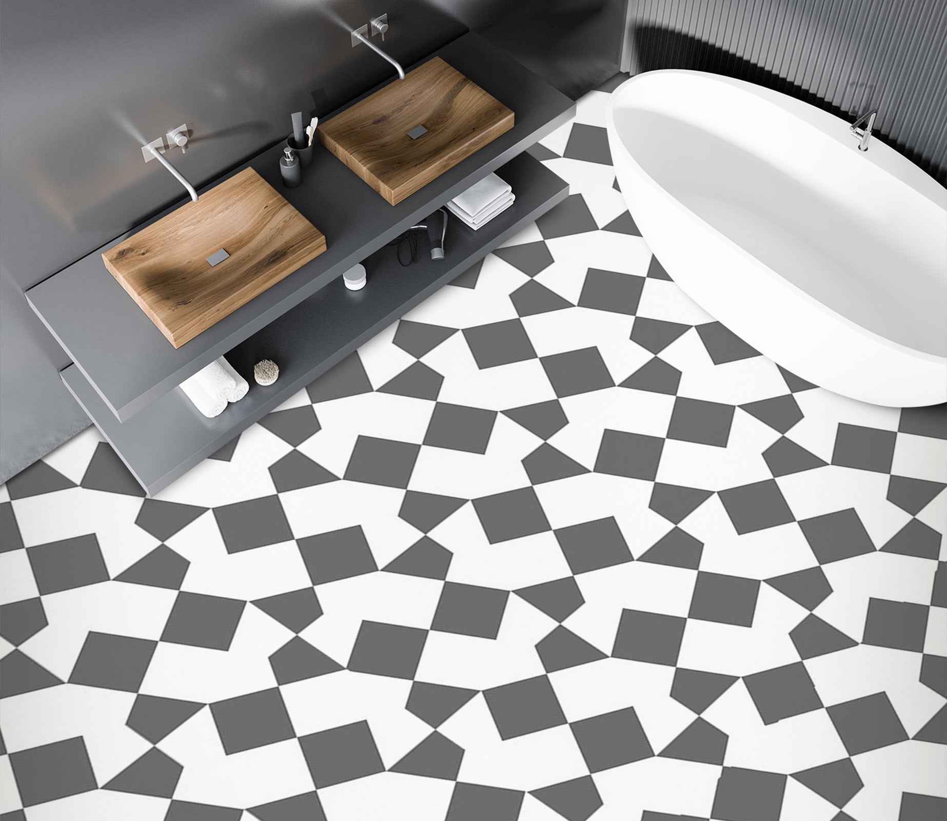 3D Gray And White Connection 645 Floor Mural  Wallpaper Murals Rug & Mat Print Epoxy waterproof bath floor