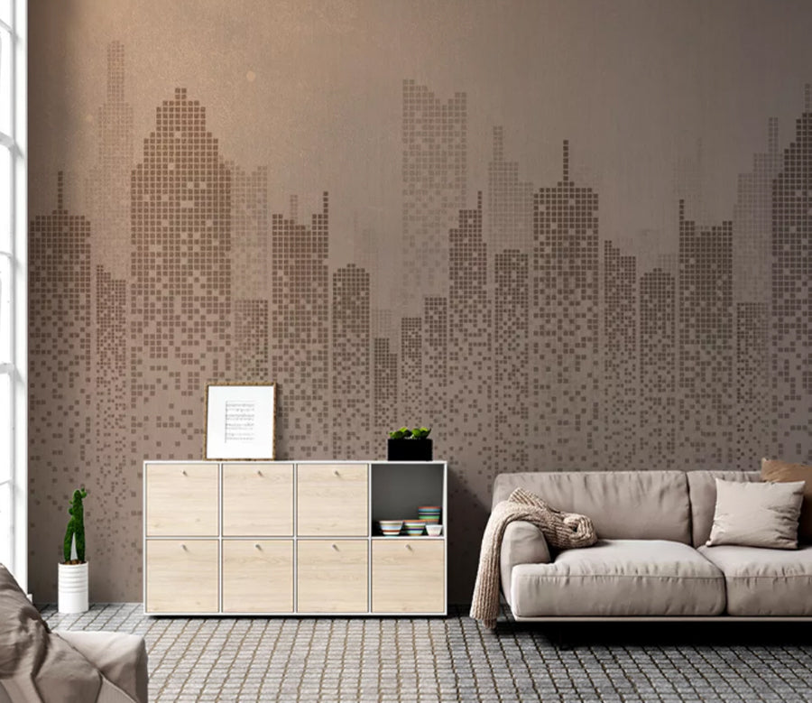 3D Building Shadow WC2394 Wall Murals