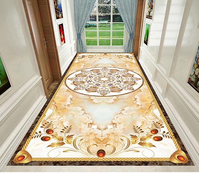 3D Color Pattern WG110 Floor Mural Wallpaper AJ Wallpaper 2 