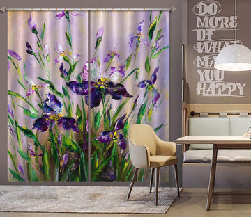 3D Flower Grass 363 Skromova Marina Curtain Curtains Drapes