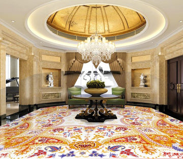 3D Colored Marble Pattern WG295 Floor Mural Wallpaper AJ Wallpaper 2 