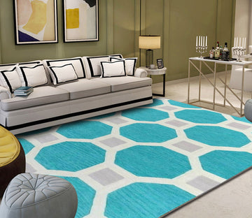 3D Colored Geometric Pattern WG554 Non Slip Rug Mat Mat AJ Creativity Home 