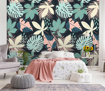 3D Graffiti Flower 51 Wall Murals