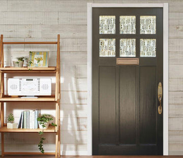 3D Patterned Glass Door 027 Door Mural