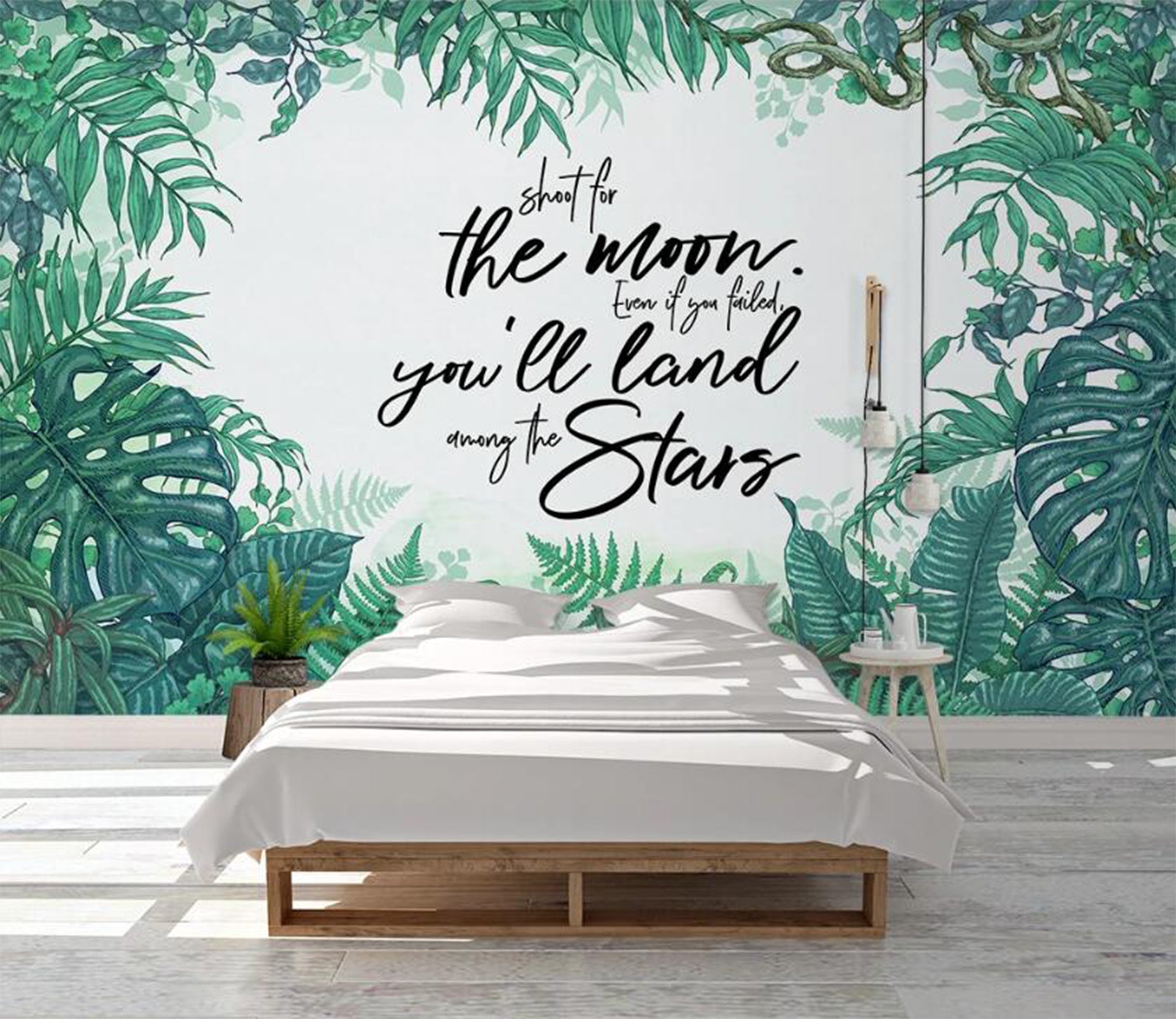 3D Galaxy In The Green 2386 Wall Murals