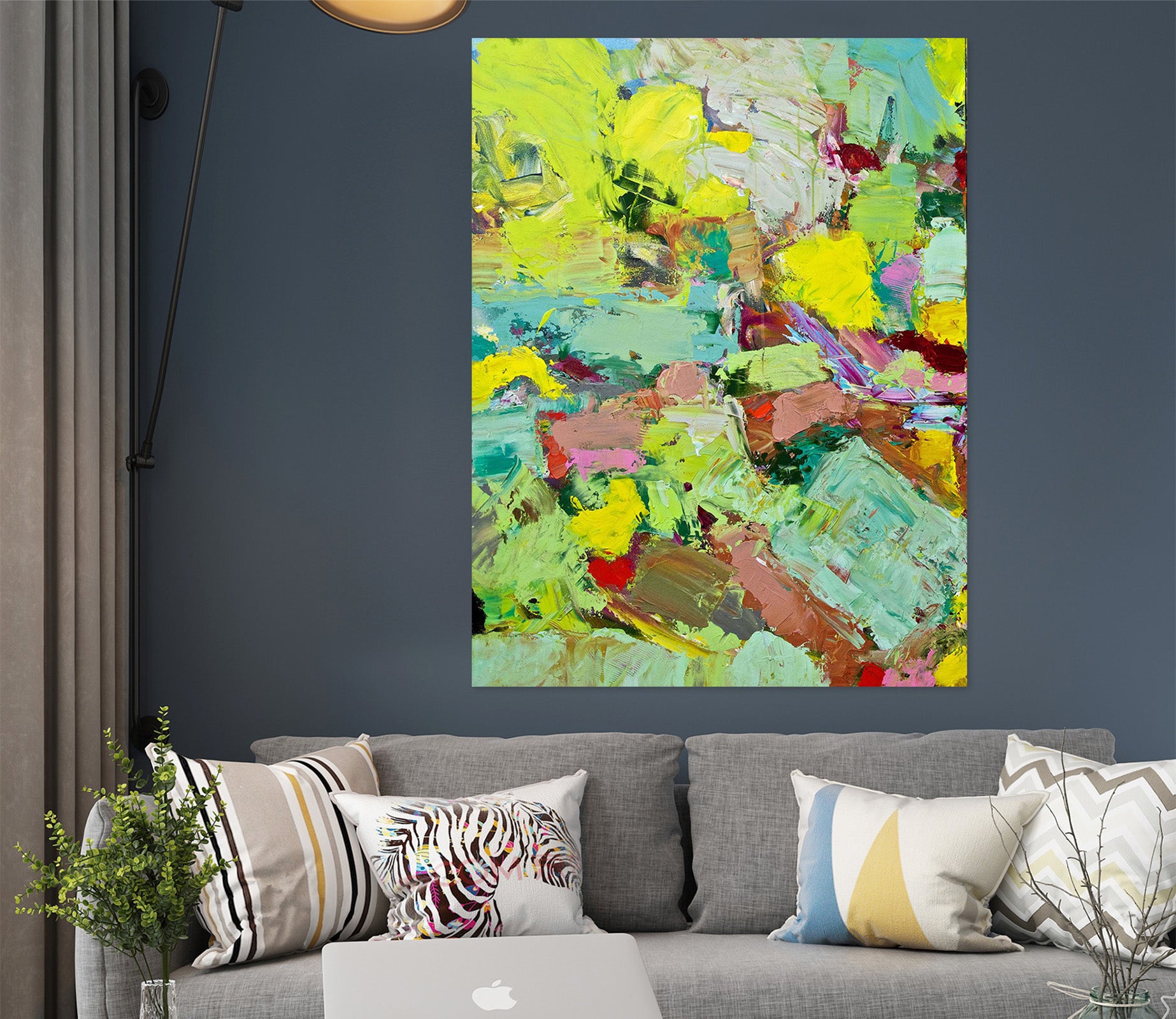 3D Light Rays 270 Allan P. Friedlander Wall Sticker