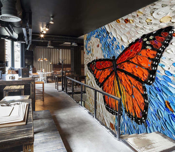 3D Spring Butterfly 1420 Dena Tollefson Wall Mural Wall Murals