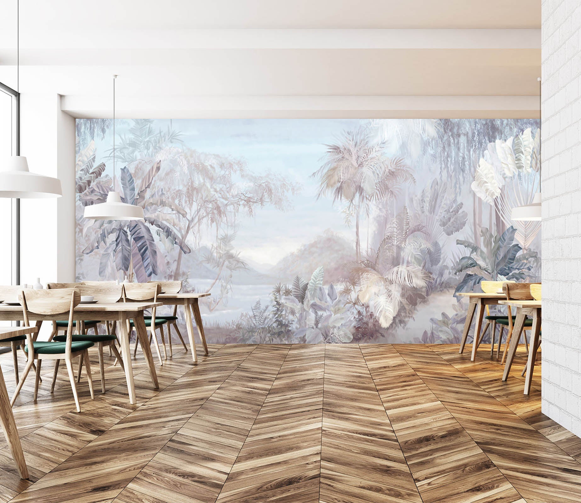 3D Forest Pattern 1516 Wall Murals