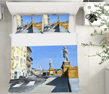 3D Building Statue 11060 Matthew Holden Bates Bedding Bed Pillowcases Quilt