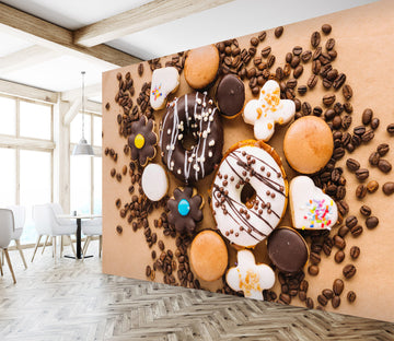 3D Chocolate Cookies 1407 Wall Murals