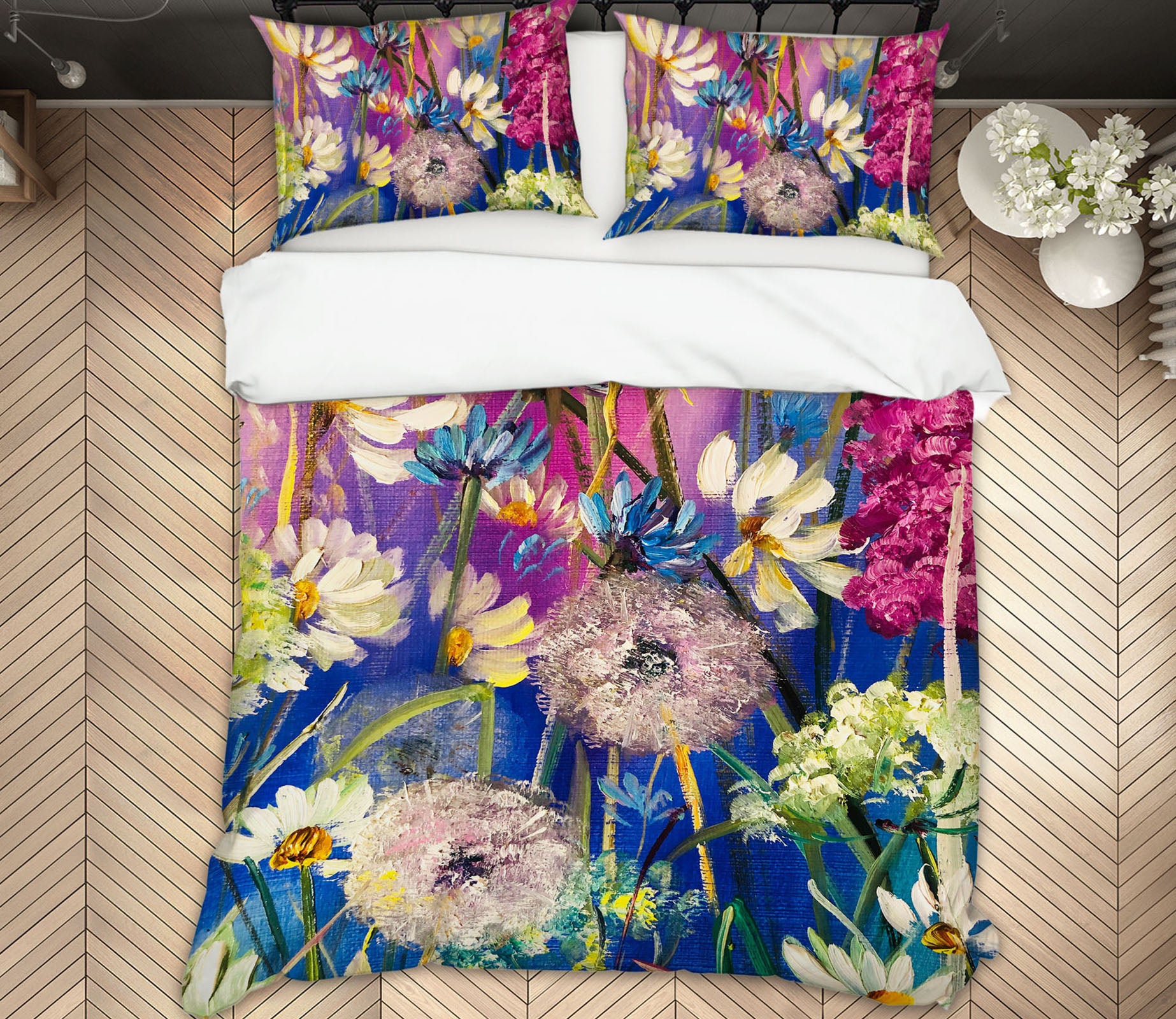 3D Bright Flowers 559 Skromova Marina Bedding Bed Pillowcases Quilt