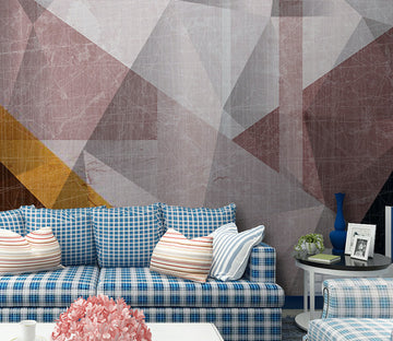 3D Modern Geometry WG059 Wall Murals