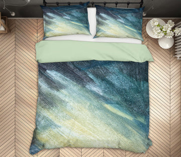 3D Fog Blue Pattern 72033 Bed Pillowcases Quilt