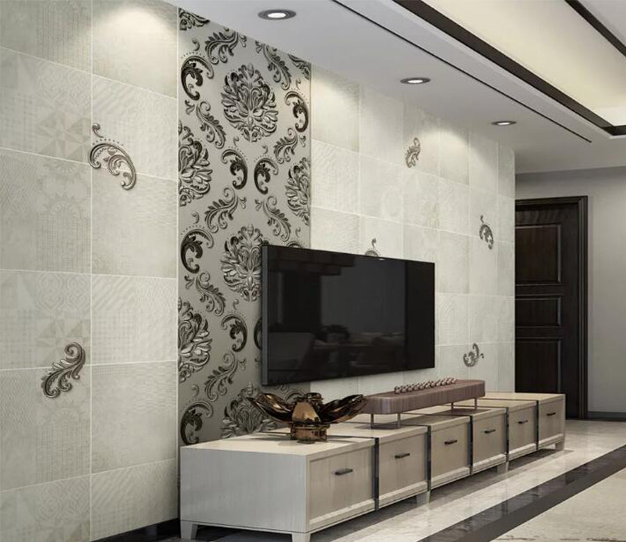 3D Flower Pattern WC192 Wall Murals