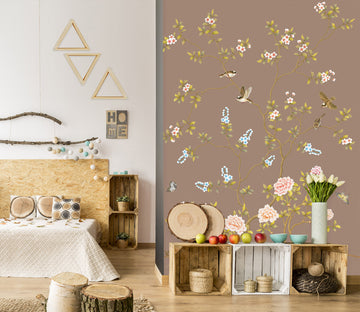 3D Bird Chinese Pattern 1638 Wall Murals