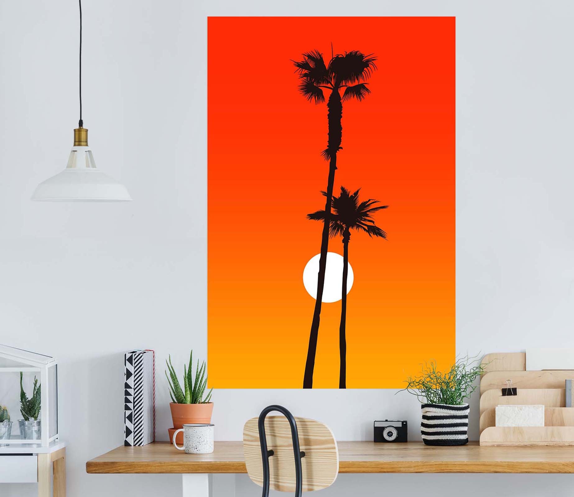 3D Beautiful Dusk 194 Boris Draschoff Wall Sticker