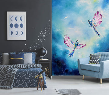 3D Painted Bird 263 Skromova Marina Wall Mural Wall Murals