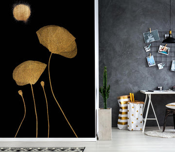 3D Lotus Leaf 1485 Boris Draschoff Wall Mural Wall Murals