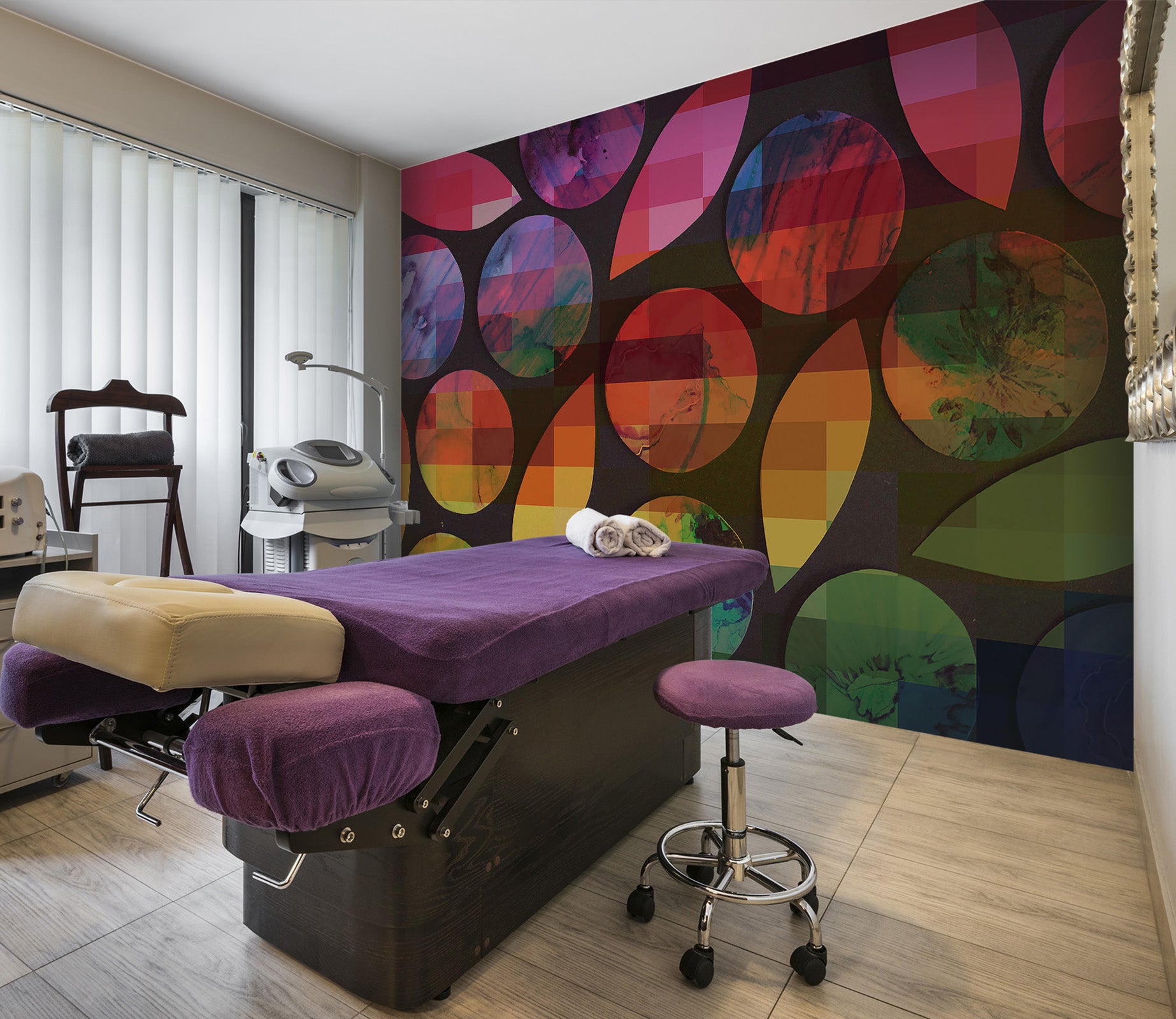 3D Color Geometry 1407 Shandra Smith Wall Mural Wall Murals