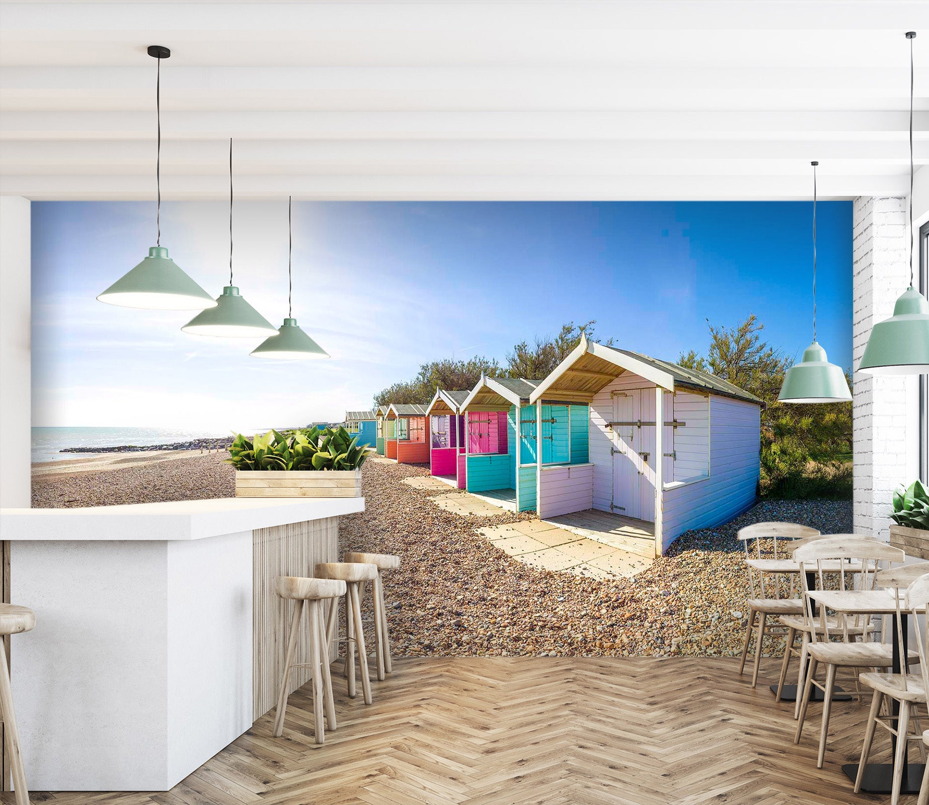 3D Sunny Beach 1422 Assaf Frank Wall Mural Wall Murals