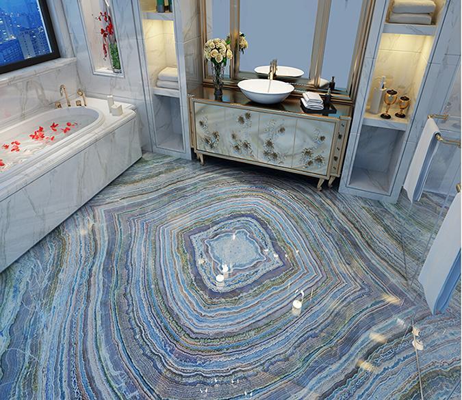 3D Colorful Pattern WG085 Floor Mural Wallpaper AJ Wallpaper 2 