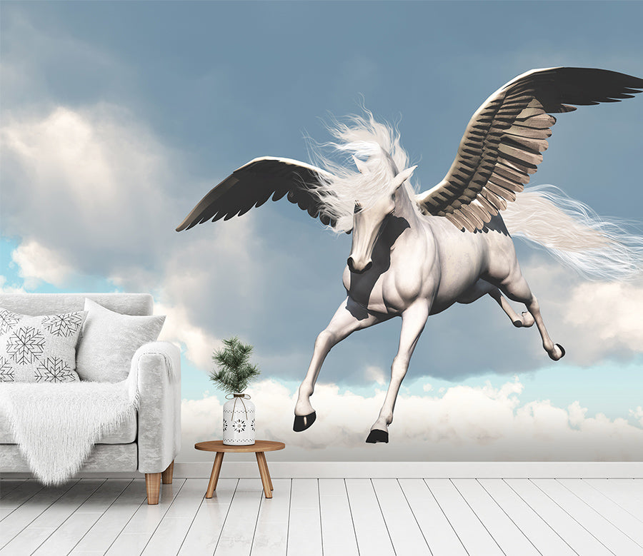 3D Pegasus 1512 Wall Murals