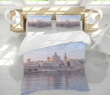 3D Building River 85117 Assaf Frank Bedding Bed Pillowcases Quilt