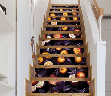 3D Fruit Pattern 10421 Uta Naumann Stair Risers