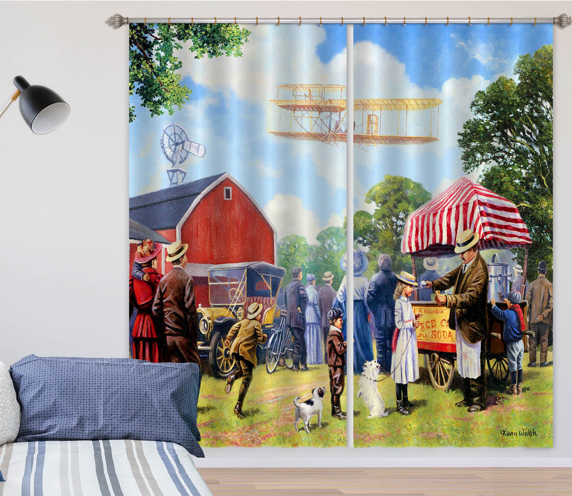 3D Lawn Car For Sale 150 Kevin Walsh Curtain Curtains Drapes