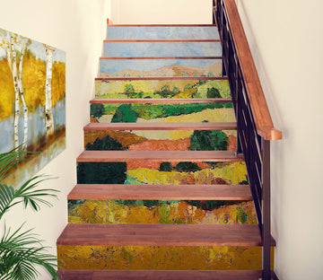3D Brown Hillside Grass 89186 Allan P. Friedlander Stair Risers