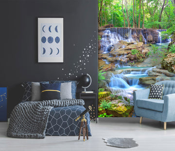 3D Stream Water 1968 Wall Murals