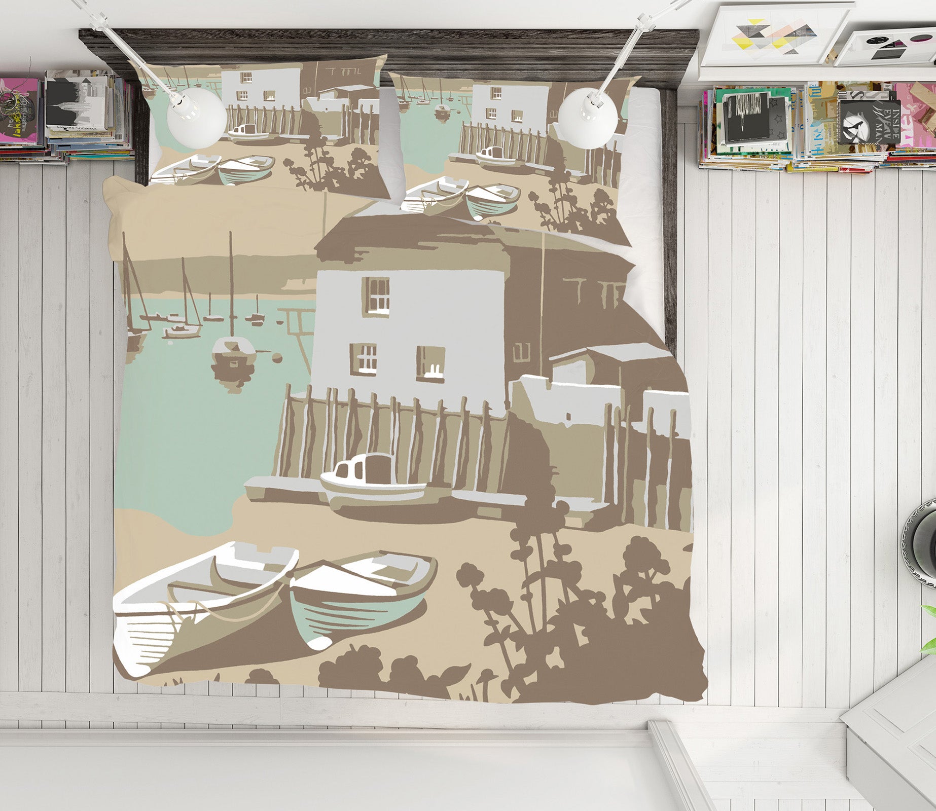 3D Rock 2046 Steve Read Bedding Bed Pillowcases Quilt