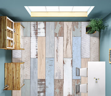 3D Fresh Wood Grains 041 Floor Mural  Wallpaper Murals Rug & Mat Print Epoxy waterproof bath floor