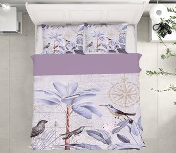 3D Bird Forest 124 Andrea haase Bedding Bed Pillowcases Quilt