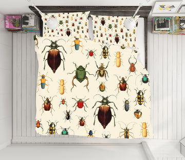 3D Color Insect 149 Uta Naumann Bedding Bed Pillowcases Quilt