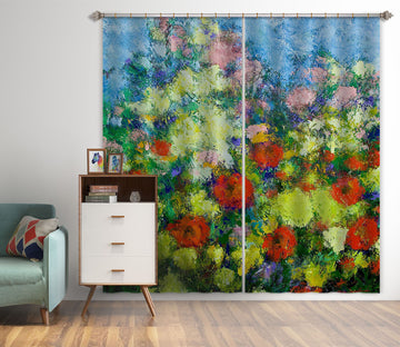 3D Garden Shower 191 Allan P. Friedlander Curtain Curtains Drapes