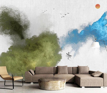 3D Ink Painting 428 Wall Murals Wallpaper AJ Wallpaper 2 