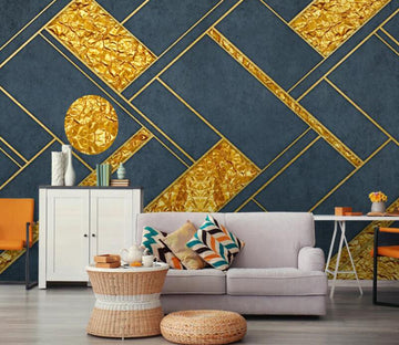 3D Two-color Form 666 Wall Murals