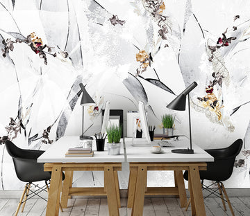 3D Flower Falling WG092 Wall Murals