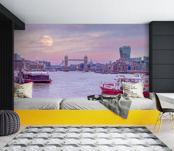 3D Sea Bridge 6260 Assaf Frank Wall Mural Wall Murals