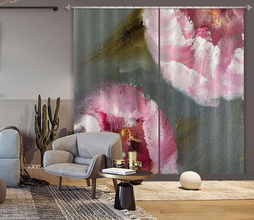 3D Painted Flowers 2374 Skromova Marina Curtain Curtains Drapes