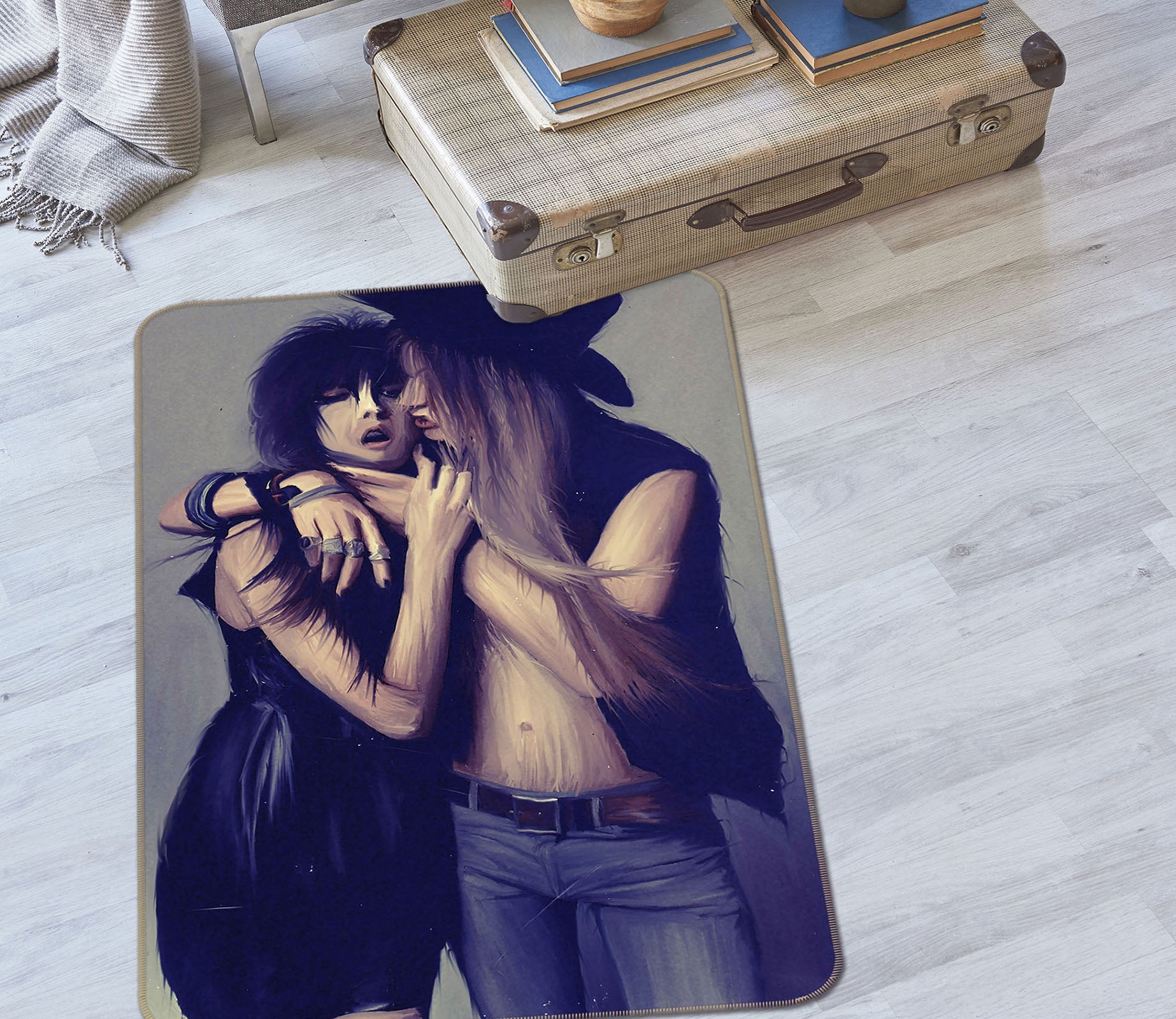 3D Urban Farmers 1011 Marco Cavazzana Rug Non Slip Rug Mat