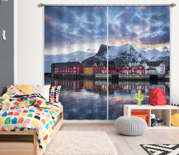 3D Water Manor 146 Marco Carmassi Curtain Curtains Drapes